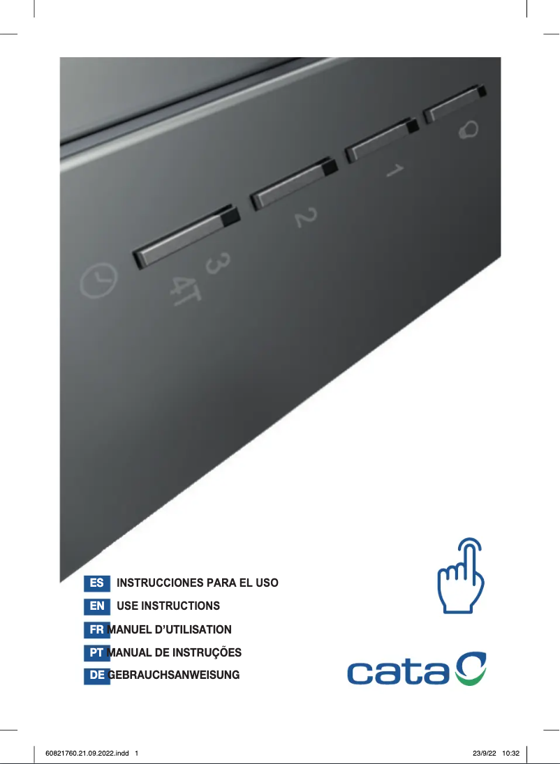 Página 1 del manual Manual de usuario CATA CORONA WH 60