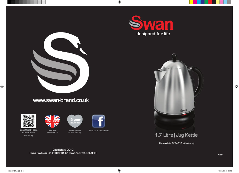 Página 1 del manual Manual de usuario Swan SK24010REDN