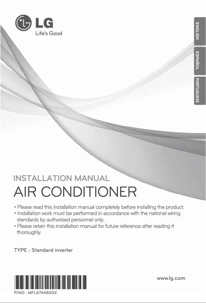 Página 1 del manual Manual de usuario LG AUUW60GD2