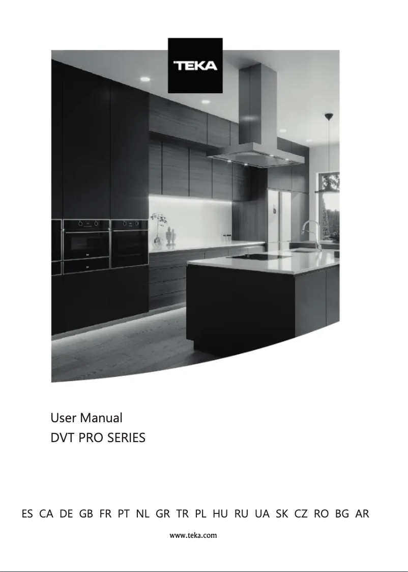 Página 1 del manual Manual de usuario Teka DVT 98660 TBS