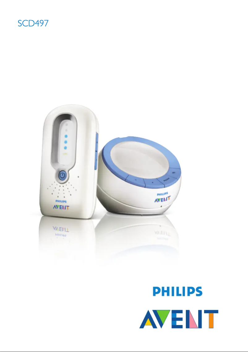 Página 1 del manual Manual de usuario Philips AVENT SCD497