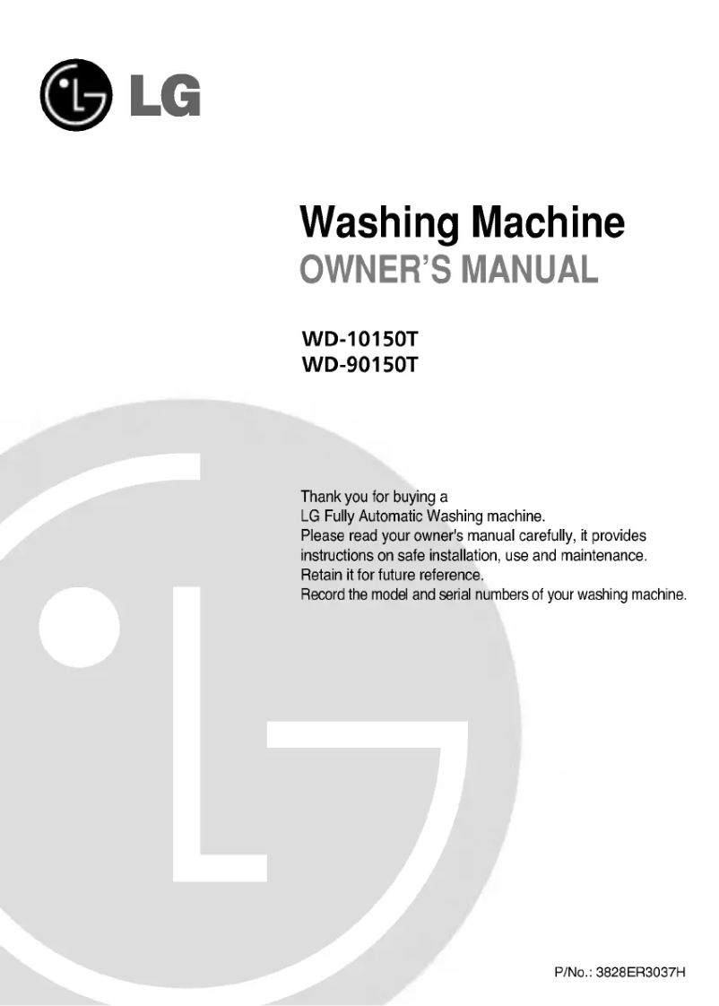 Imagen de la primera página del manual del dispositivo WD-90150T