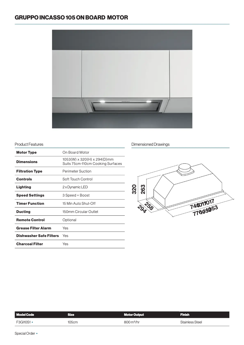 Imagen de la primera página del manual del dispositivo F3GI10S1