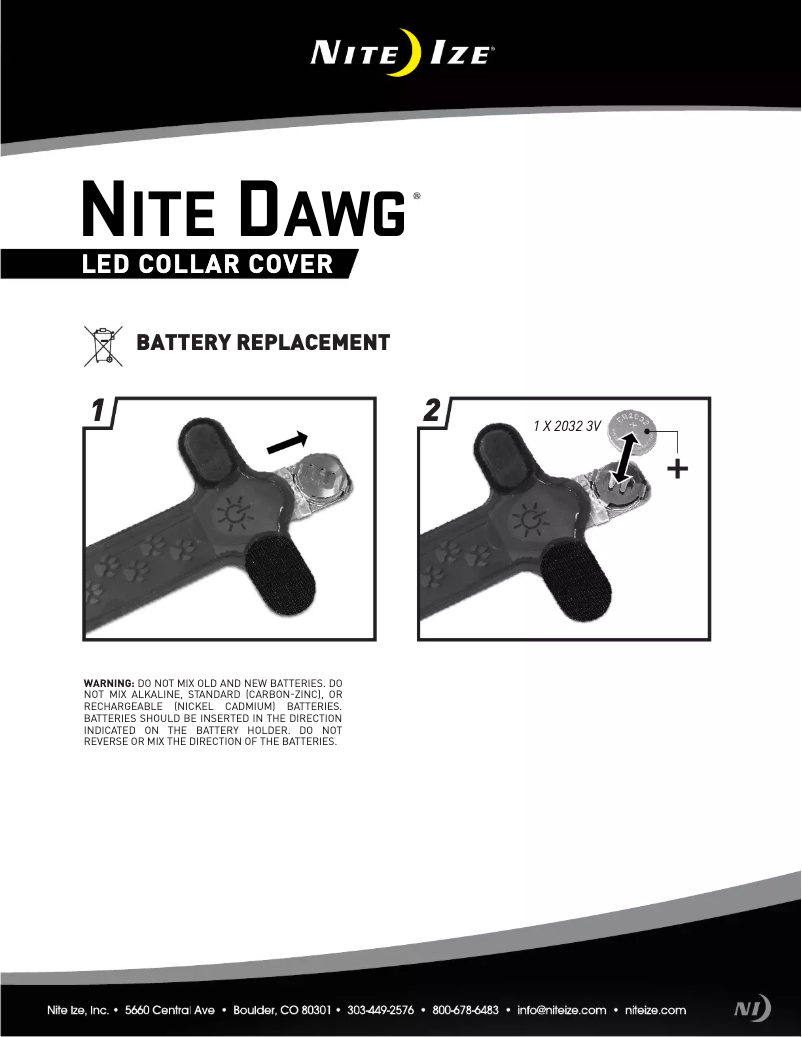 Imagen de la primera página del manual del dispositivo NDCC-03-12