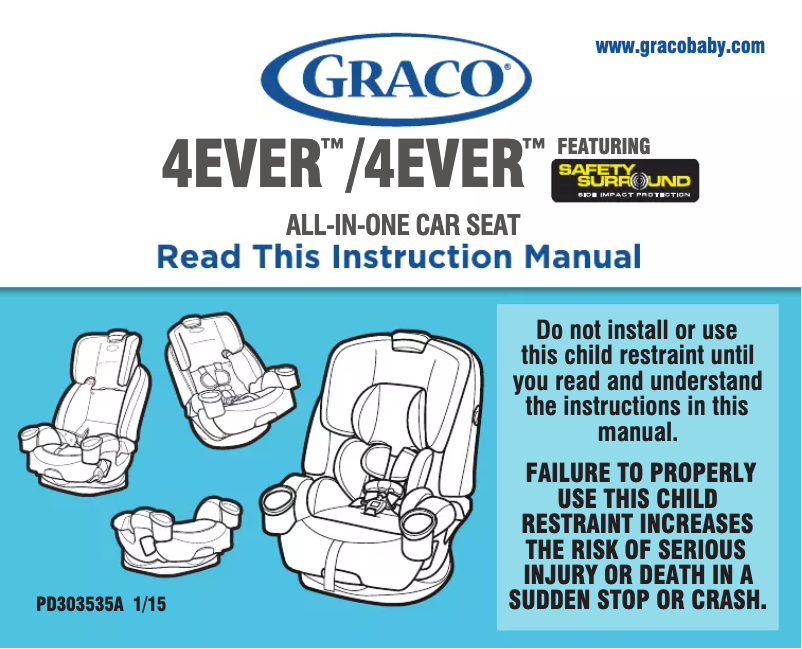 Página 1 del manual Manual de usuario Graco 4Ever
