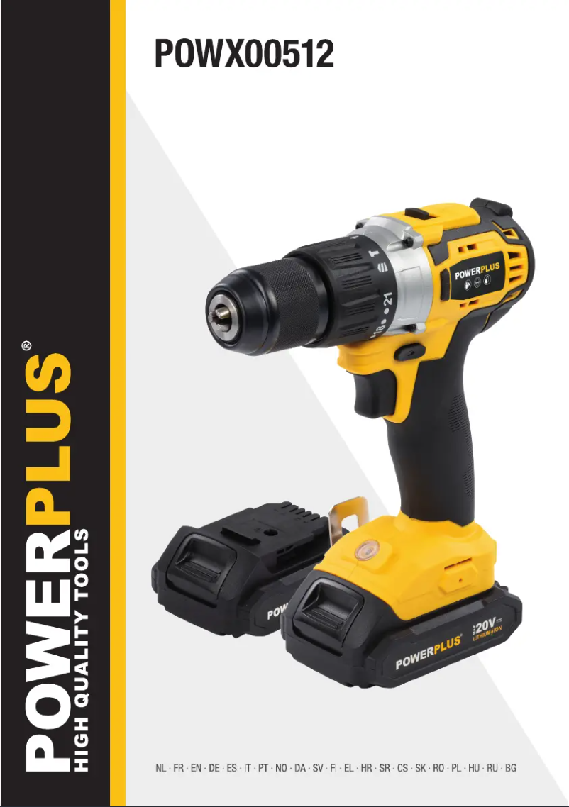 Imagen de la primera página del manual del dispositivo POWX00512