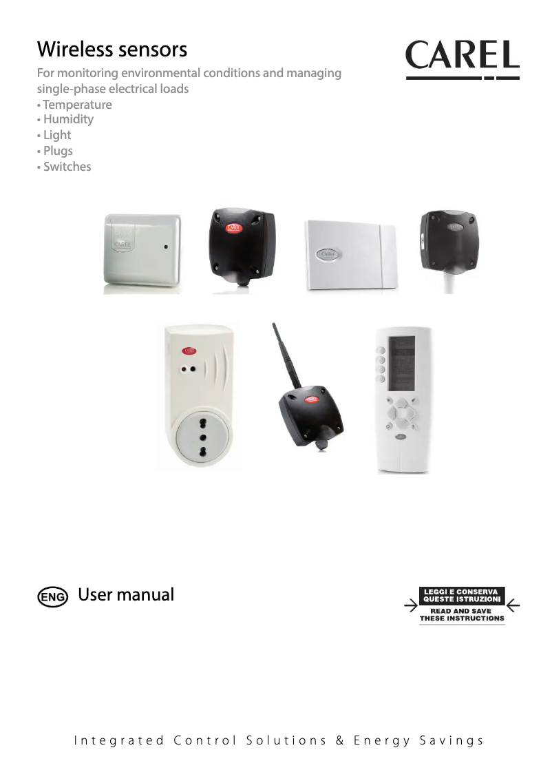 Página nº 1 - Manual de usuario Carel Emeter1