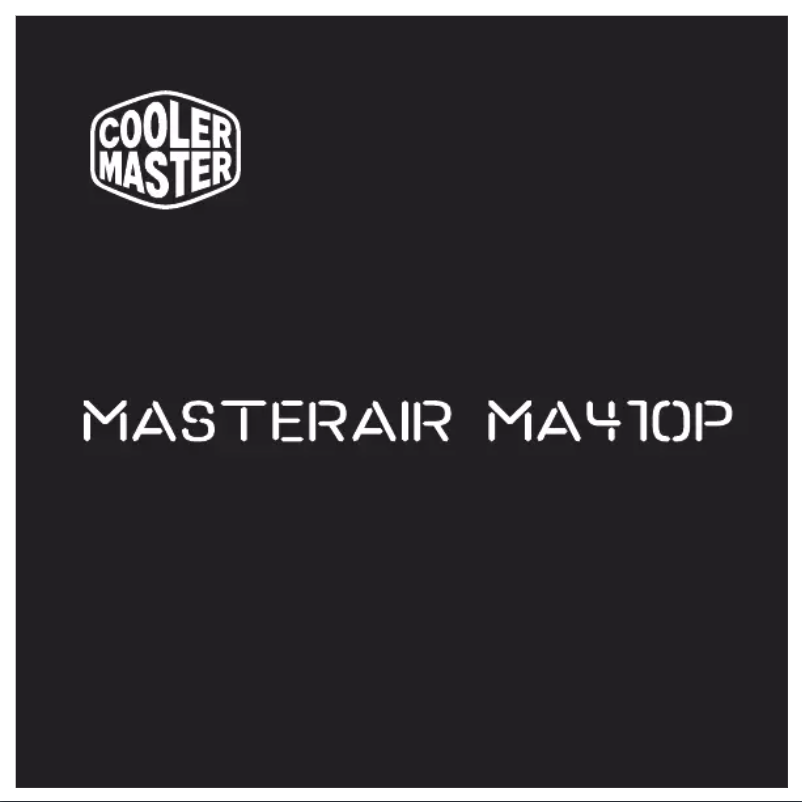 Página 1 del manual Manual de usuario Cooler Master MasterAir MA410P RGB