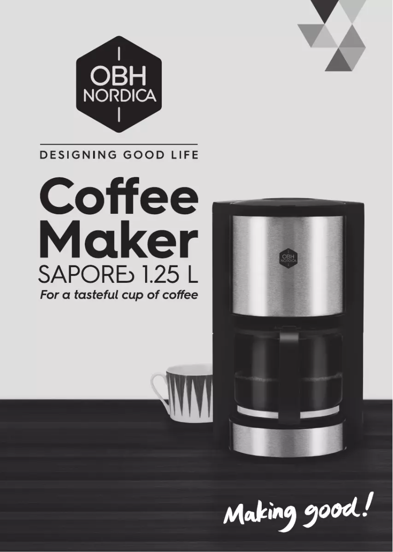 Imagen de la primera página del manual del dispositivo Sapore 2324