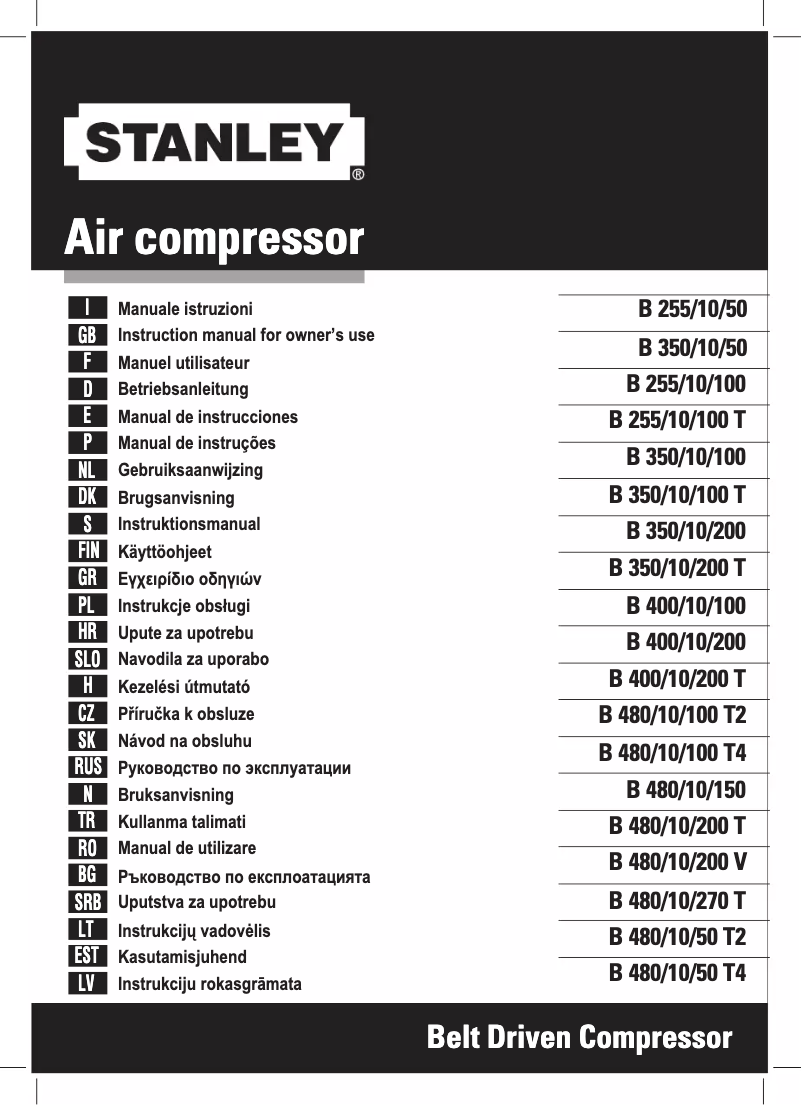 Imagen de la primera página del manual del dispositivo B 350/10/100 T