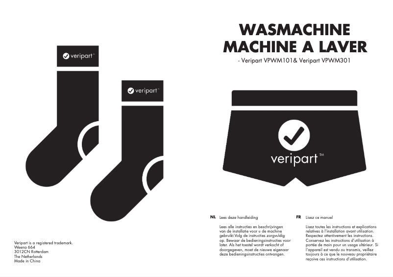 Imagen de la primera página del manual del dispositivo VPWM301