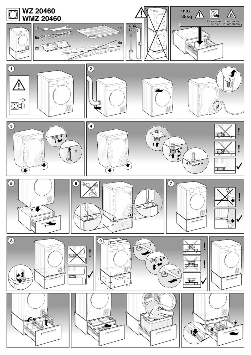 Imagen de la primera página del manual del dispositivo WZ20460