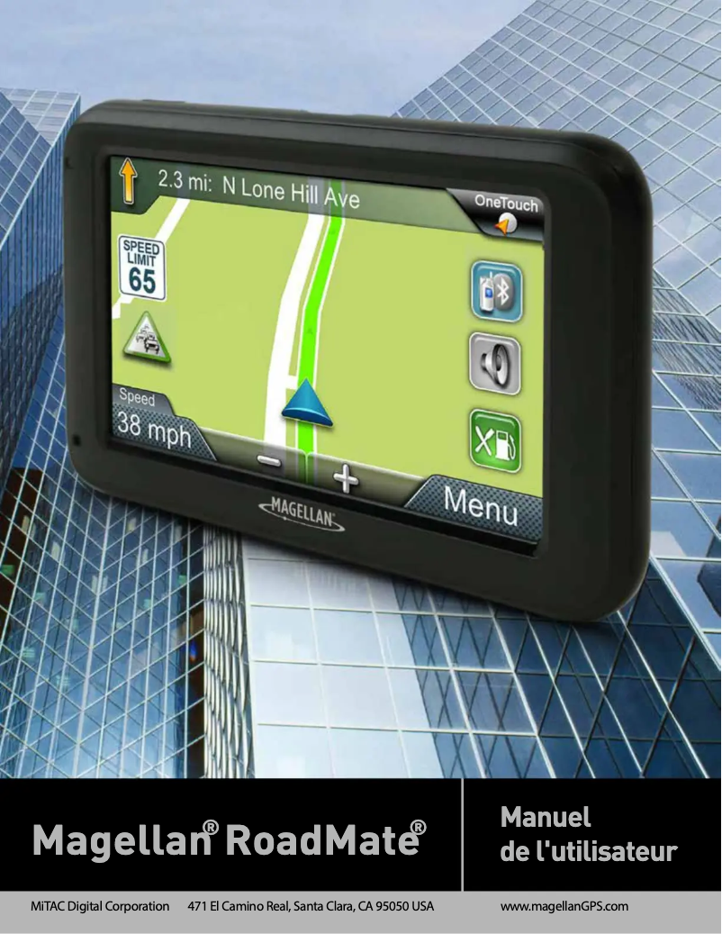 Página nº 1 - Manual de usuario Magellan RoadMate 2255T-LMB