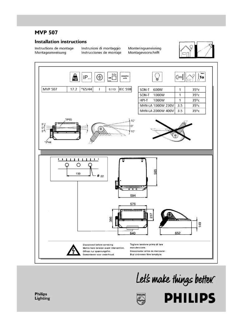 Imagen de la primera página del manual del dispositivo MVP507