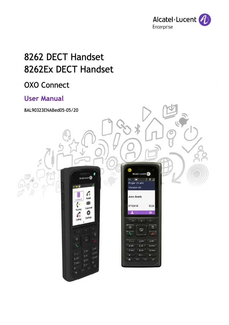 Imagen de la primera página del manual del dispositivo 8262