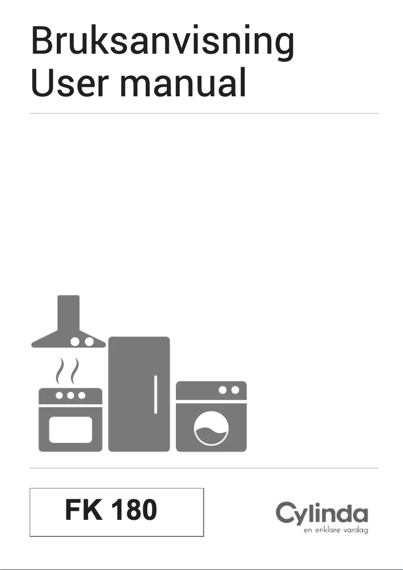 Imagen de la primera página del manual del dispositivo FK 180