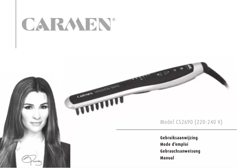 Página 1 del manual Manual de usuario Carmen CS2690