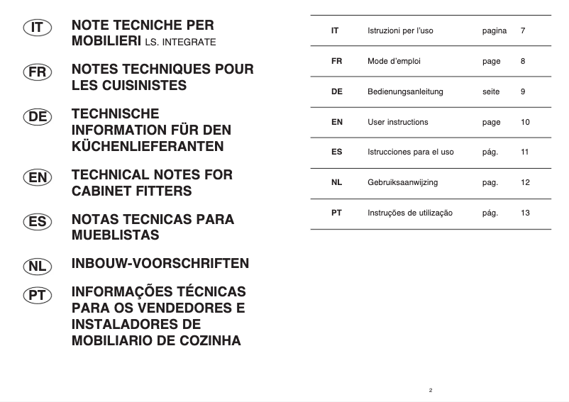 Imagen de la primera página del manual del dispositivo LS DSI710WUK