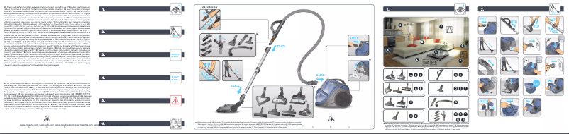 Imagen de la primera página del manual del dispositivo Silence Force RO8388EA vacuum