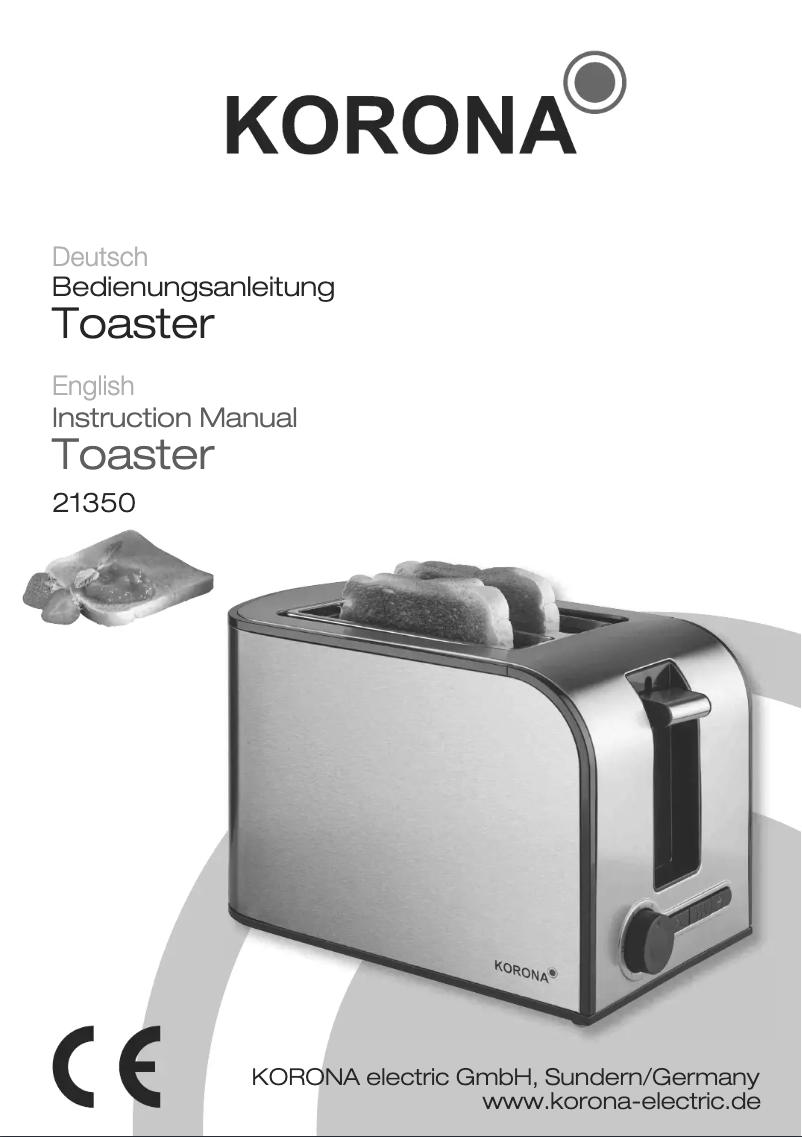 Página 1 del manual Manual de usuario Korona 21350