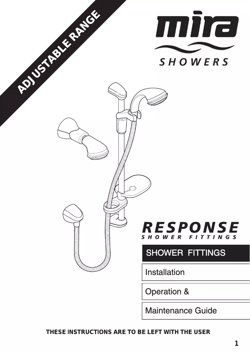 Imagen de la primera página del manual del dispositivo Response