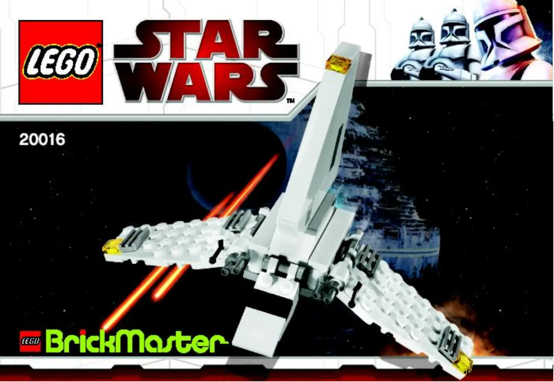 Página 1 del manual Manual de usuario Lego Star Wars Imperial shuttle