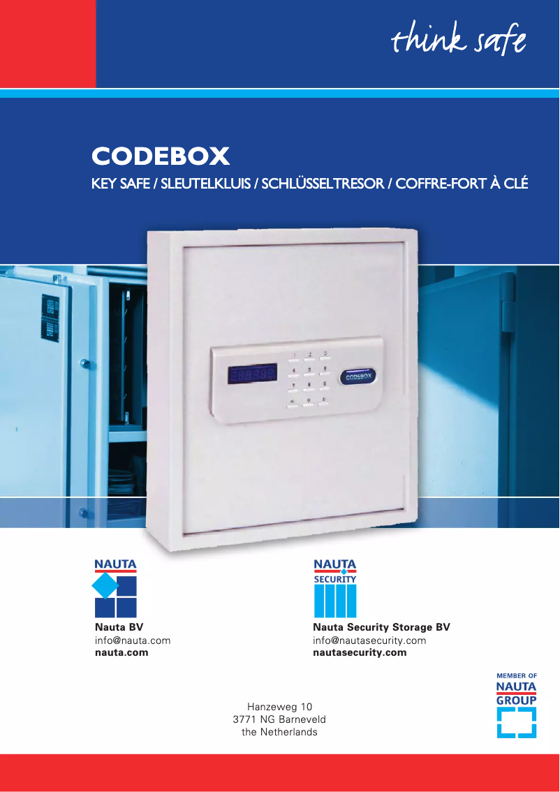 Página nº 1 - Manual de usuario Nauta Codebox