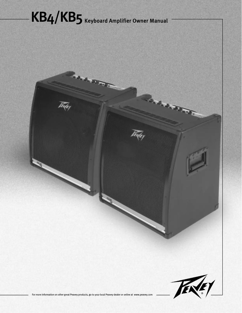 Imagen de la primera página del manual del dispositivo KB4