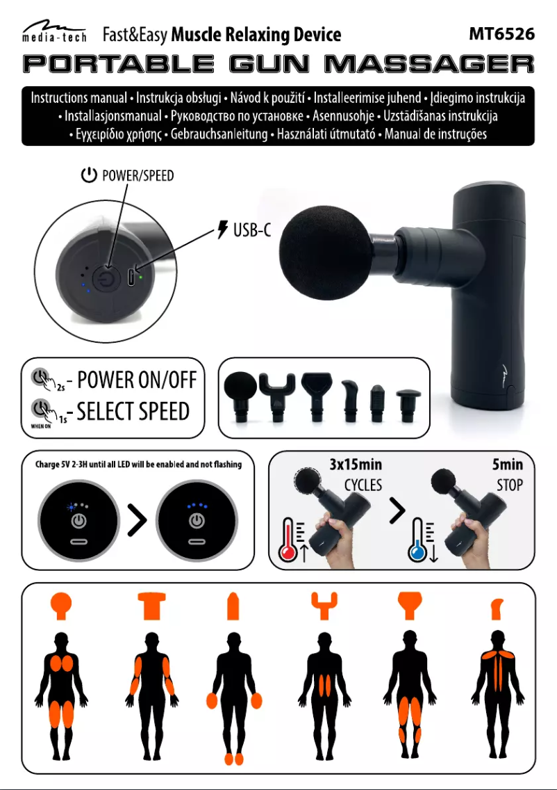 Página 1 del manual Manual de usuario Media-Tech MT6526