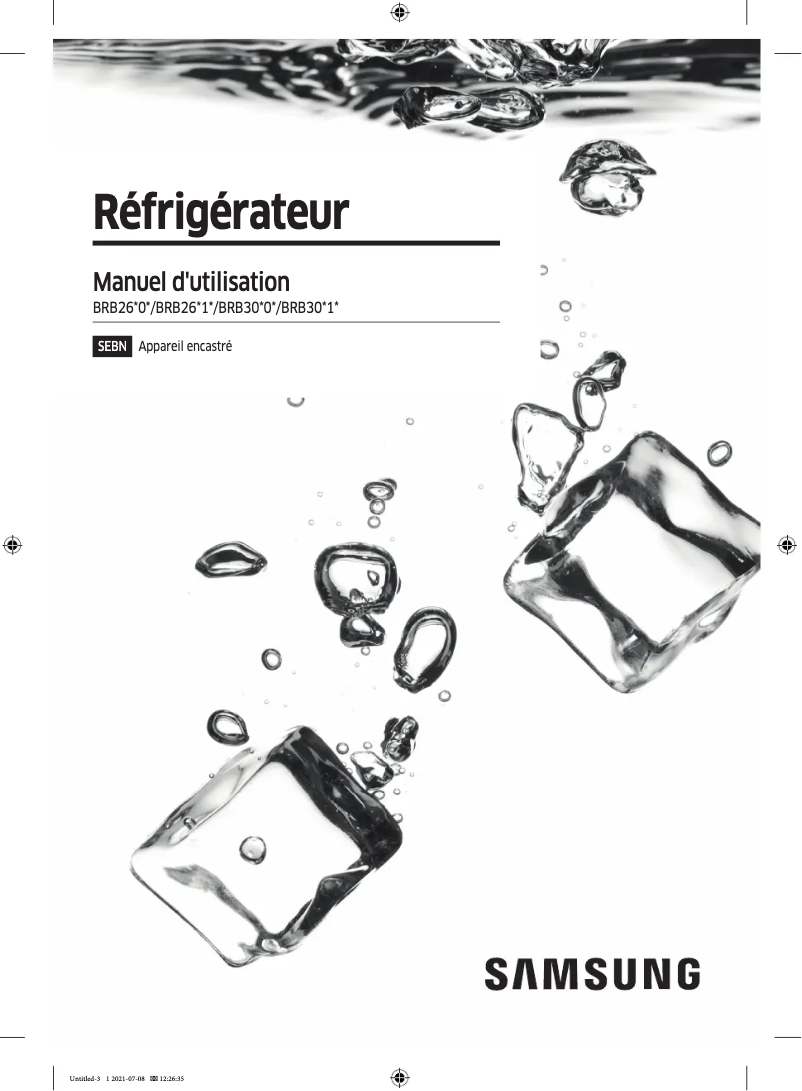 Imagen de la primera página del manual del dispositivo BRB2G715EWW