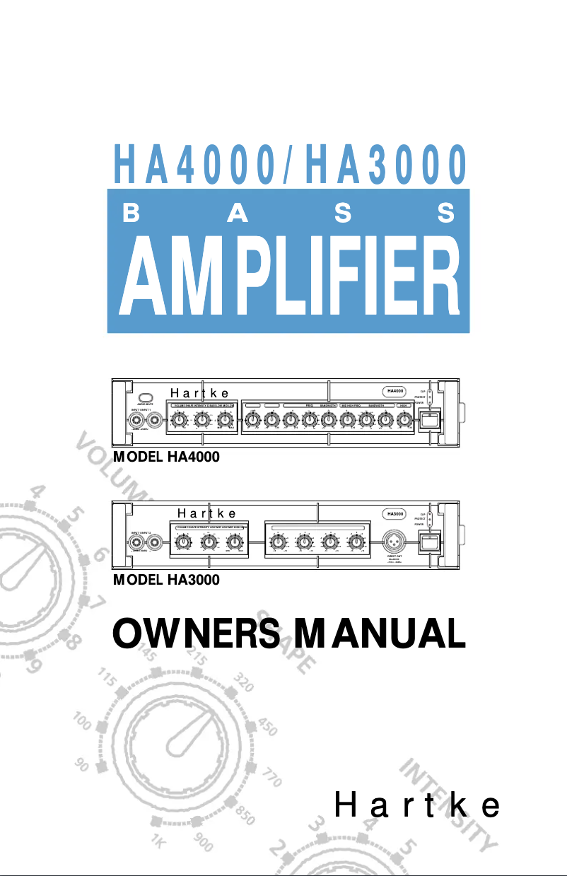 Imagen de la primera página del manual del dispositivo HA4000