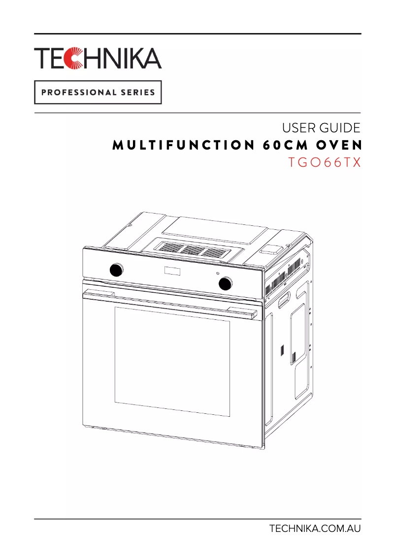 Página 1 del manual Manual de usuario Technika TGO66TX