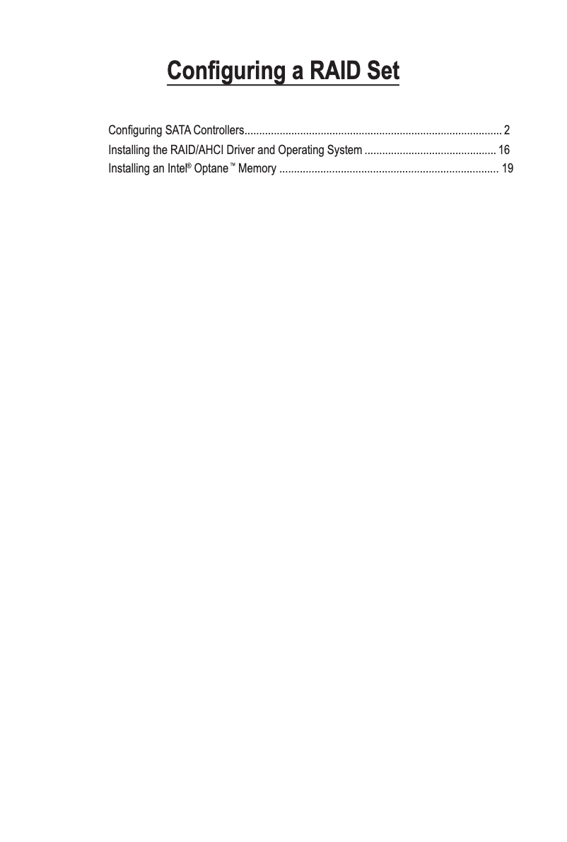 Imagen de la primera página del manual del dispositivo X299 Aorus Ultra Gaming