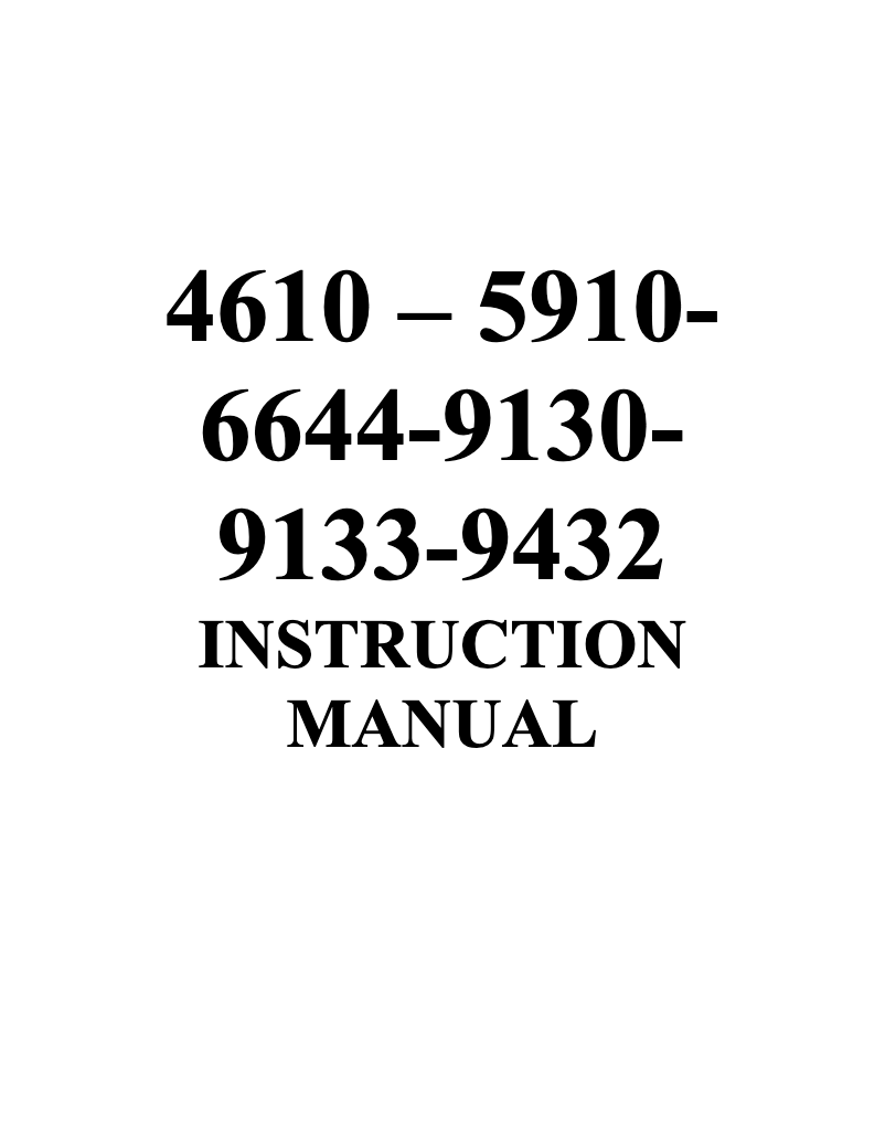 Imagen de la primera página del manual del dispositivo 4610