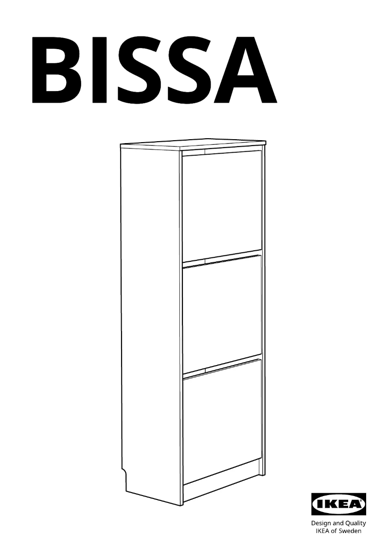 Página 1 del manual Manual de usuario Ikea BISSA 905.302.60