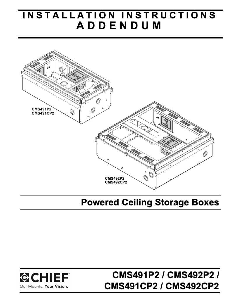 Imagen de la primera página del manual del dispositivo CMS491P2