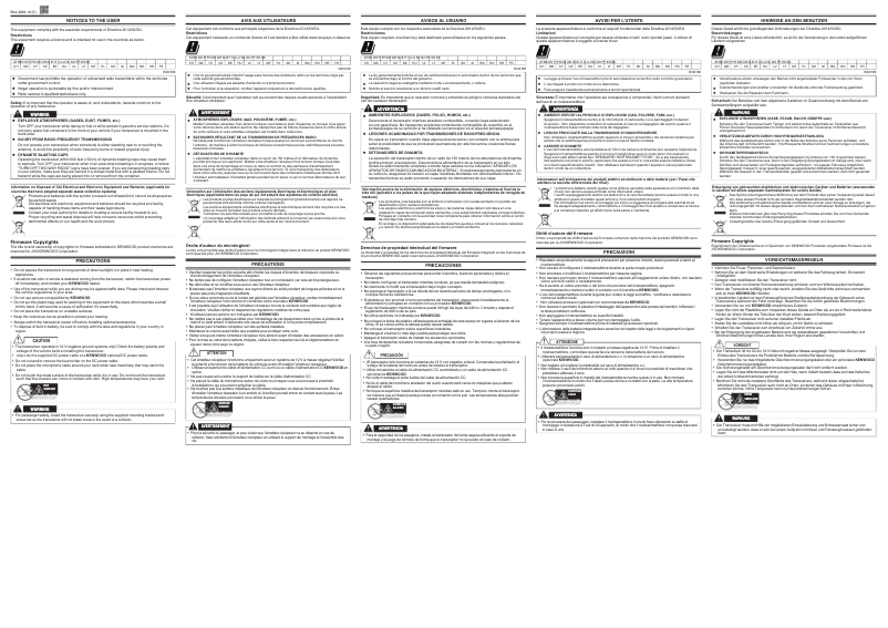 Imagen de la primera página del manual del dispositivo NX-5900