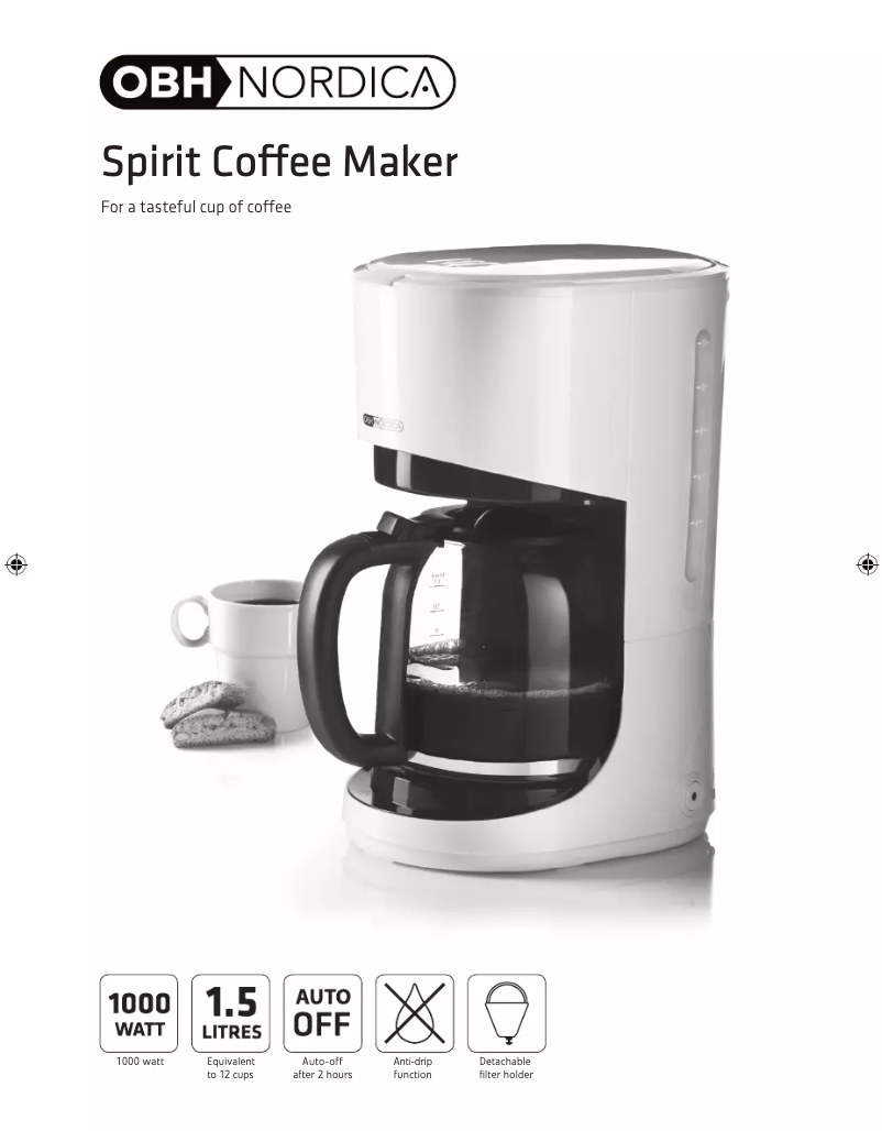 Imagen de la primera página del manual del dispositivo Spirit