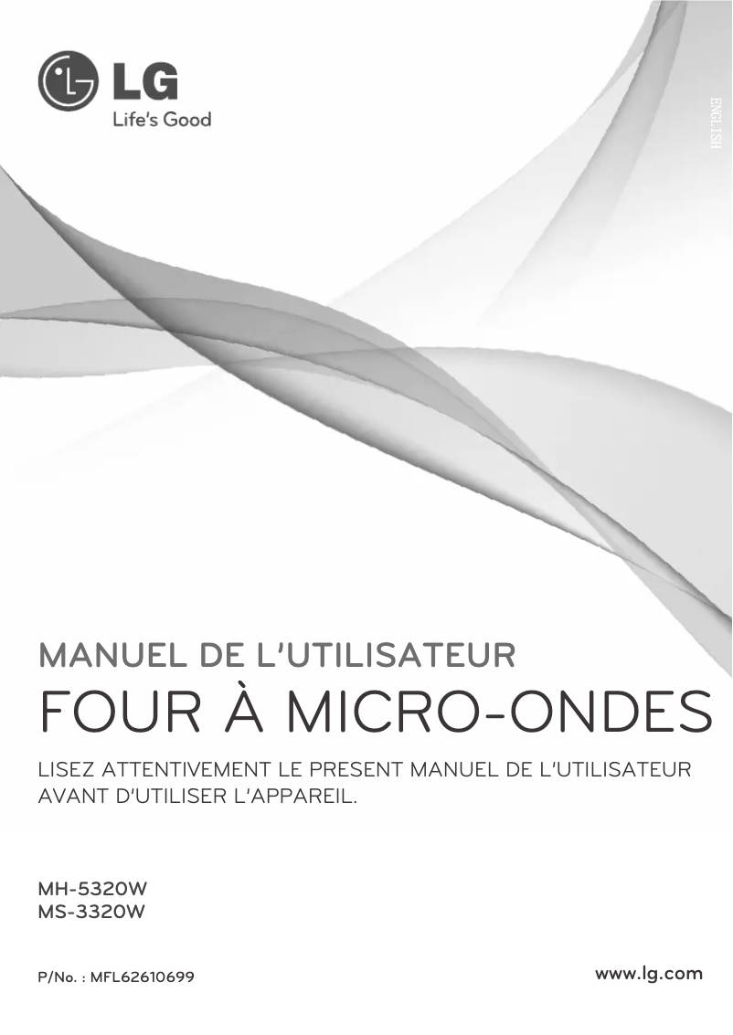 Página 1 del manual Manual de usuario LG MS-3320W