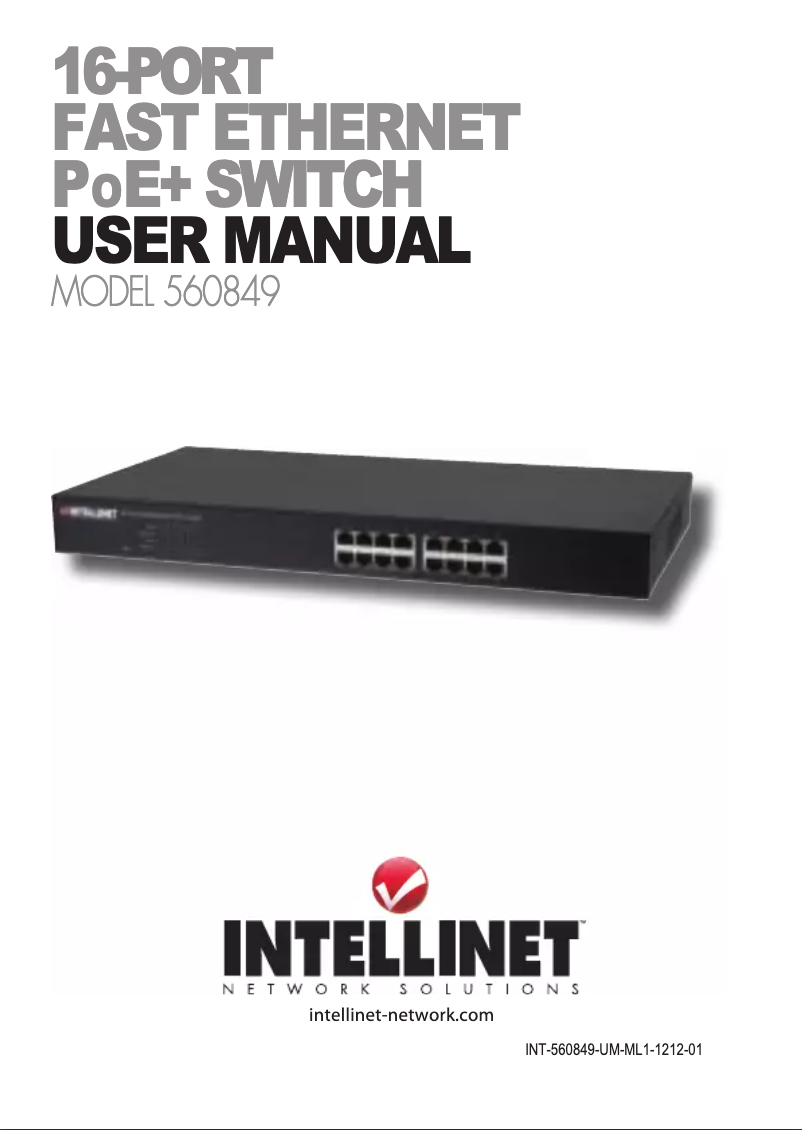 Imagen de la primera página del manual del dispositivo 560849