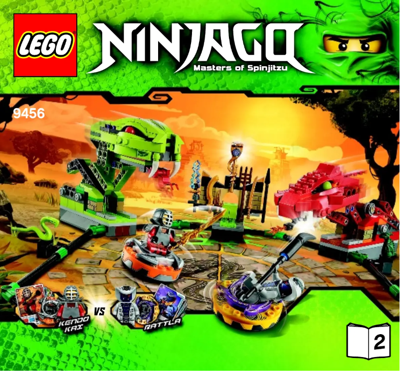 Imagen de la primera página del manual del dispositivo Spinner Battle