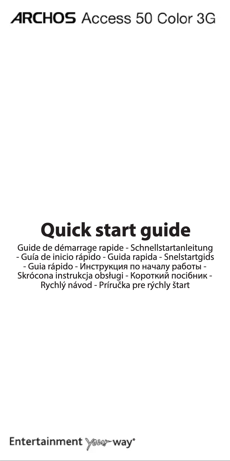 Imagen de la primera página del manual del dispositivo Junior Phone