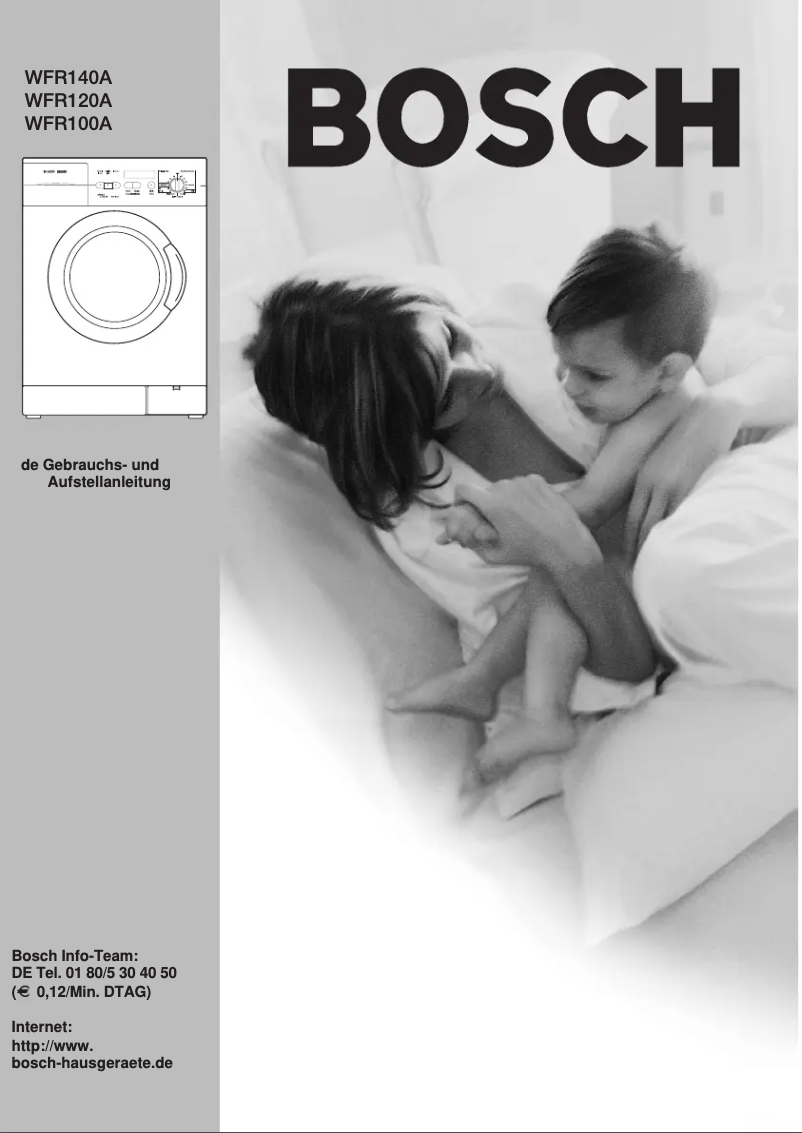 Página 1 del manual Manual de usuario Bosch Exclusiv WFR100A