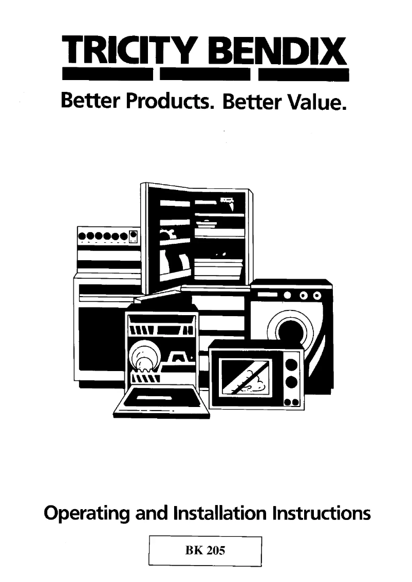 Imagen de la primera página del manual del dispositivo BK205B
