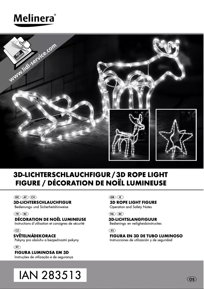 Página 1 del manual Manual de usuario Melinera IAN 283513