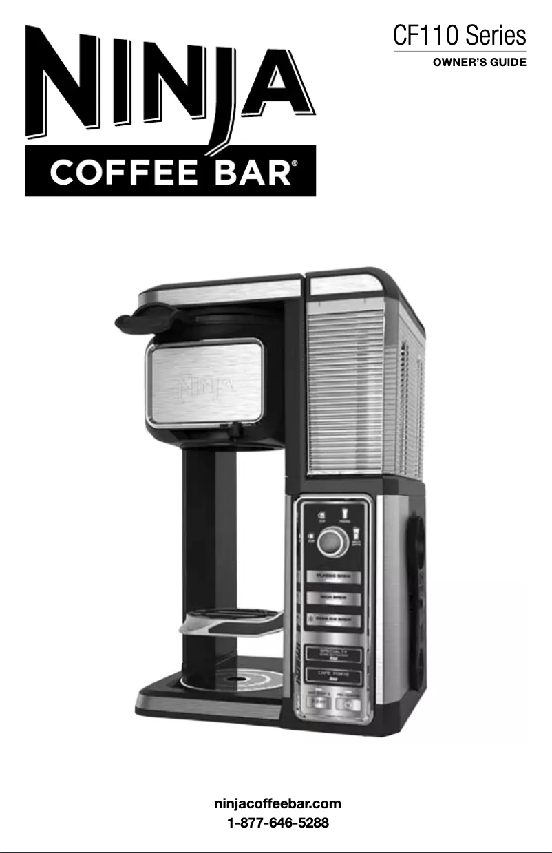 Página nº 1 - Manual de usuario Ninja Coffee Bar CF111