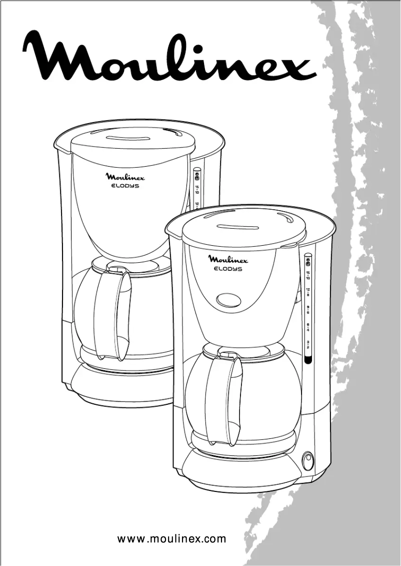 Página 1 del manual Manual de usuario Moulinex Elodys BCCA