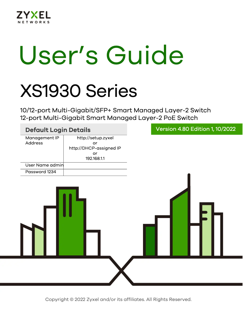 Imagen de la primera página del manual del dispositivo XS1930-10