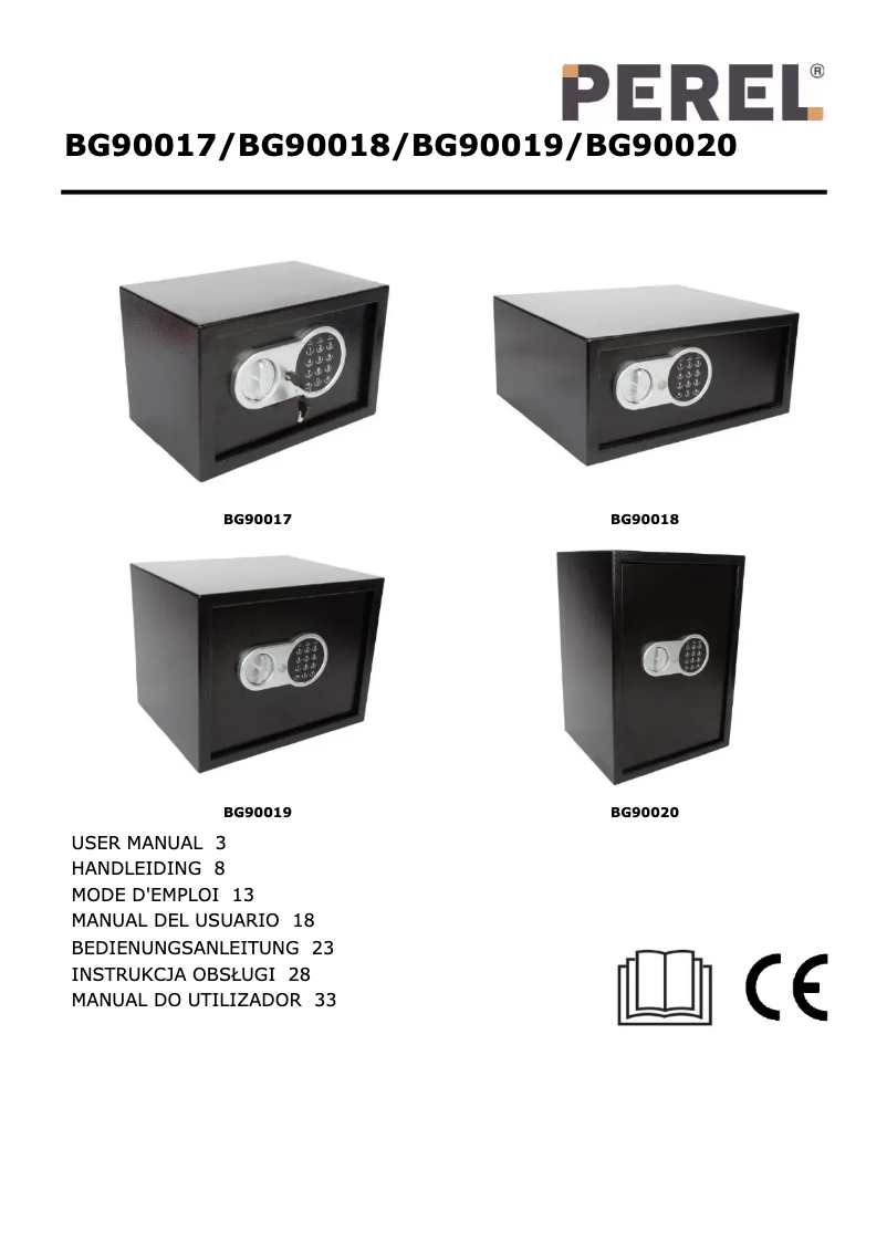 Imagen de la primera página del manual del dispositivo BG90020