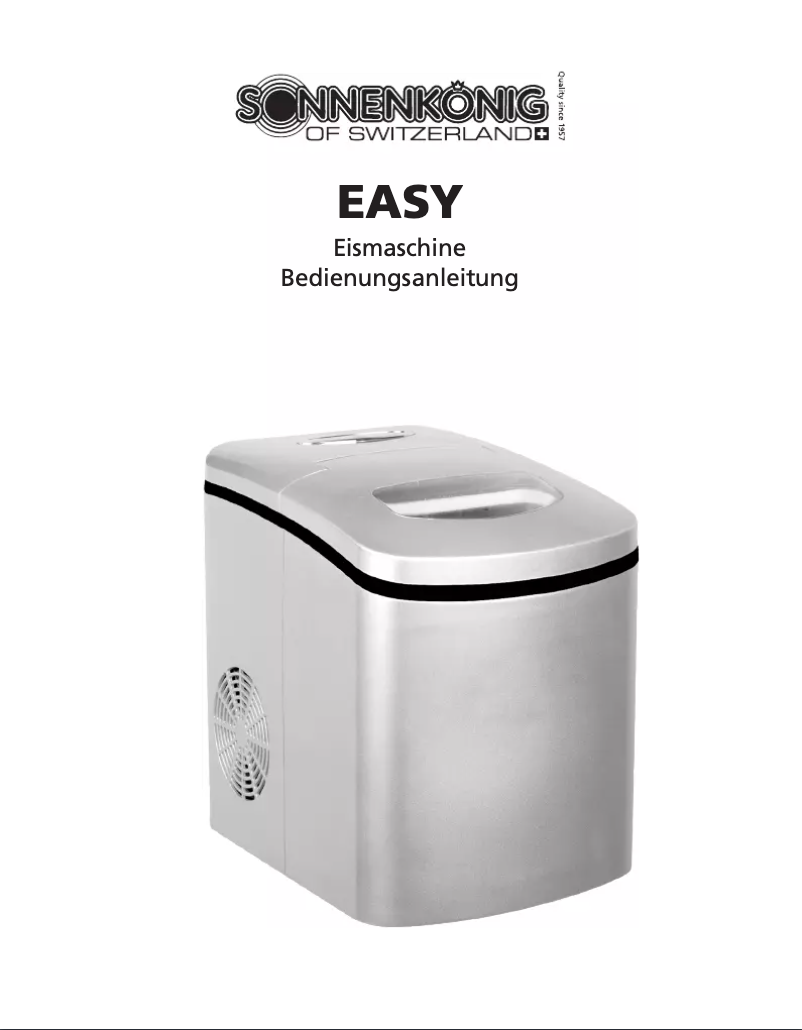 Página 1 del manual Manual de usuario Sonnenkönig Easy